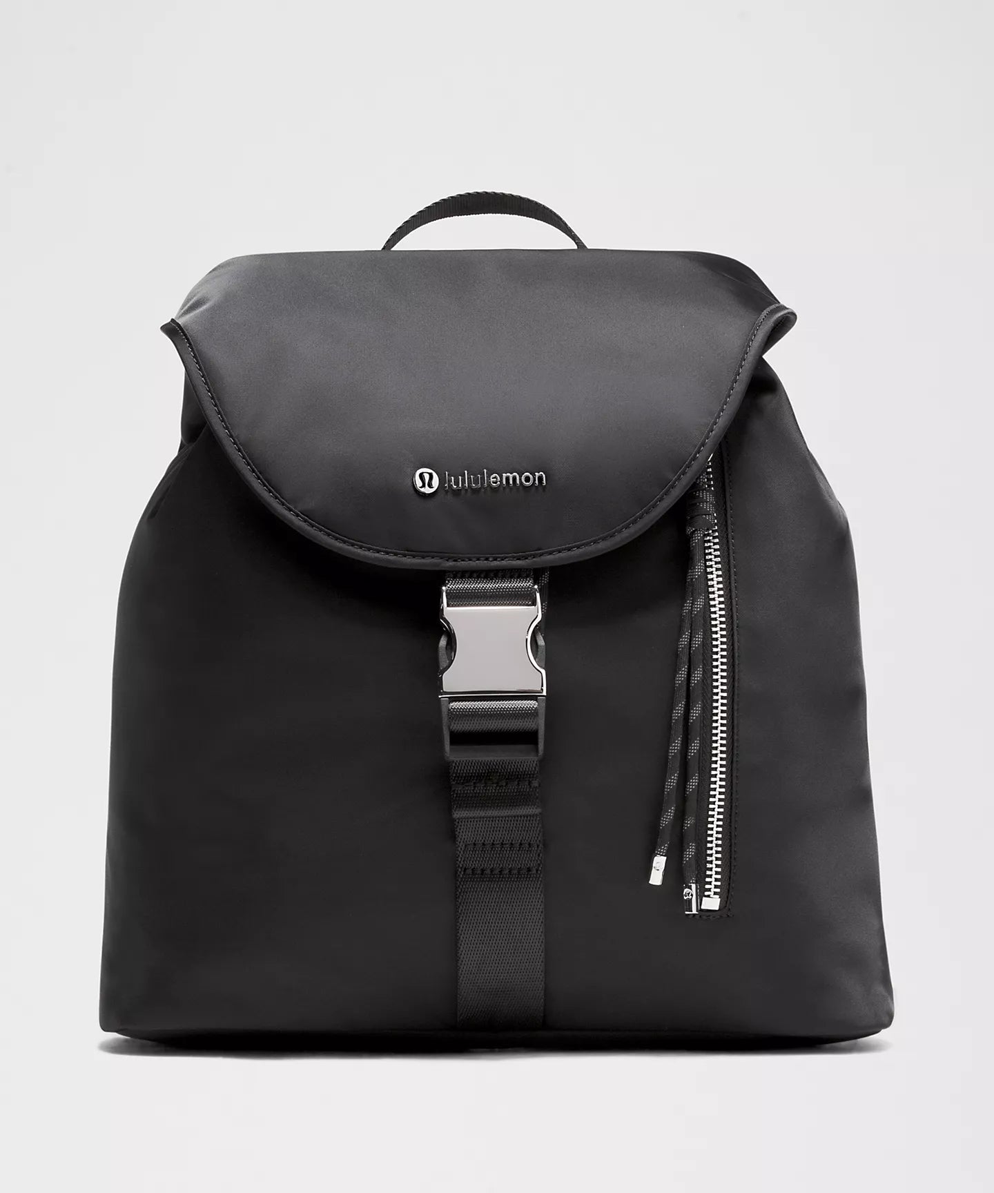 Lululemon Backpack Drawstring Bucket Backpack Black New With Tags 10L