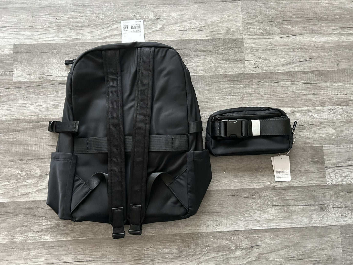 Lululemon Bundle New Crew Backpack and Everywhere Belt Bag New With Tags
