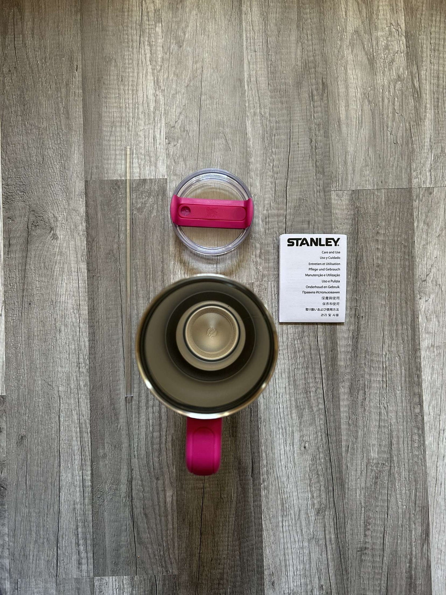 Stanley Tumbler 40oz Quencher H2.0 Flowstate Pink Stanley Cup