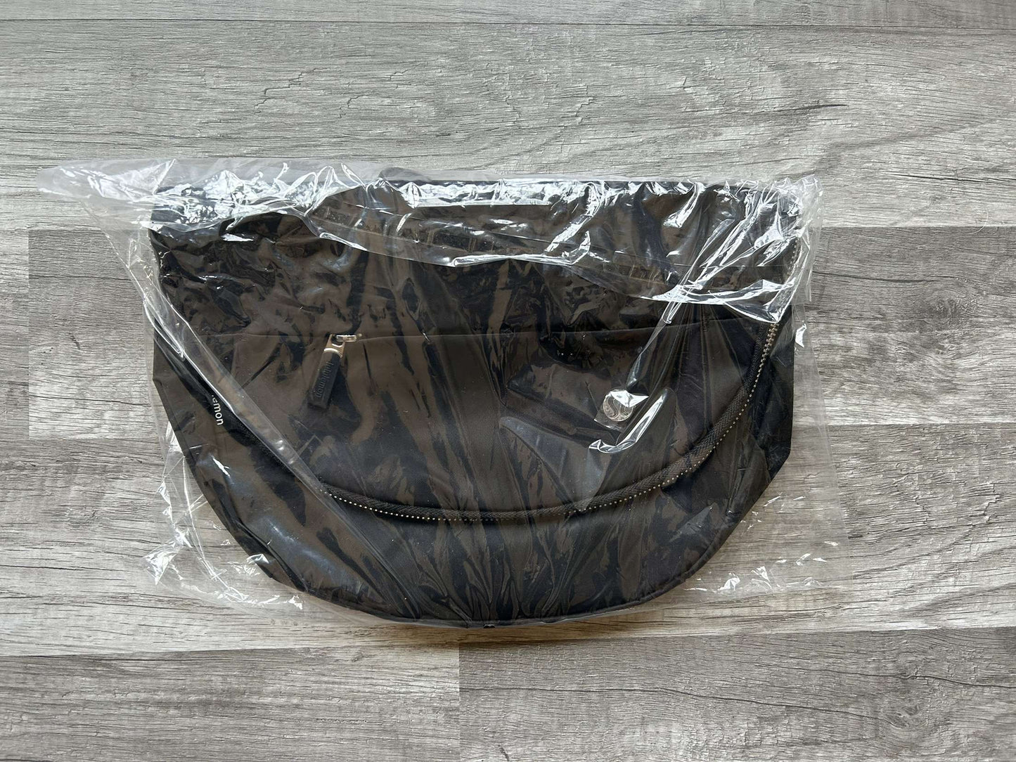 Lululemon All Night Festival Bag Black and Gold Hardware New With Tags 5L