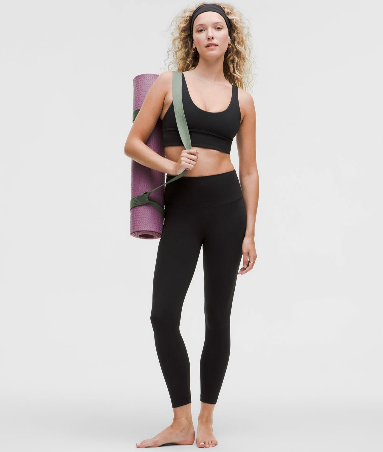 Lululemon Align High Rise Pants Black Size 6 Small