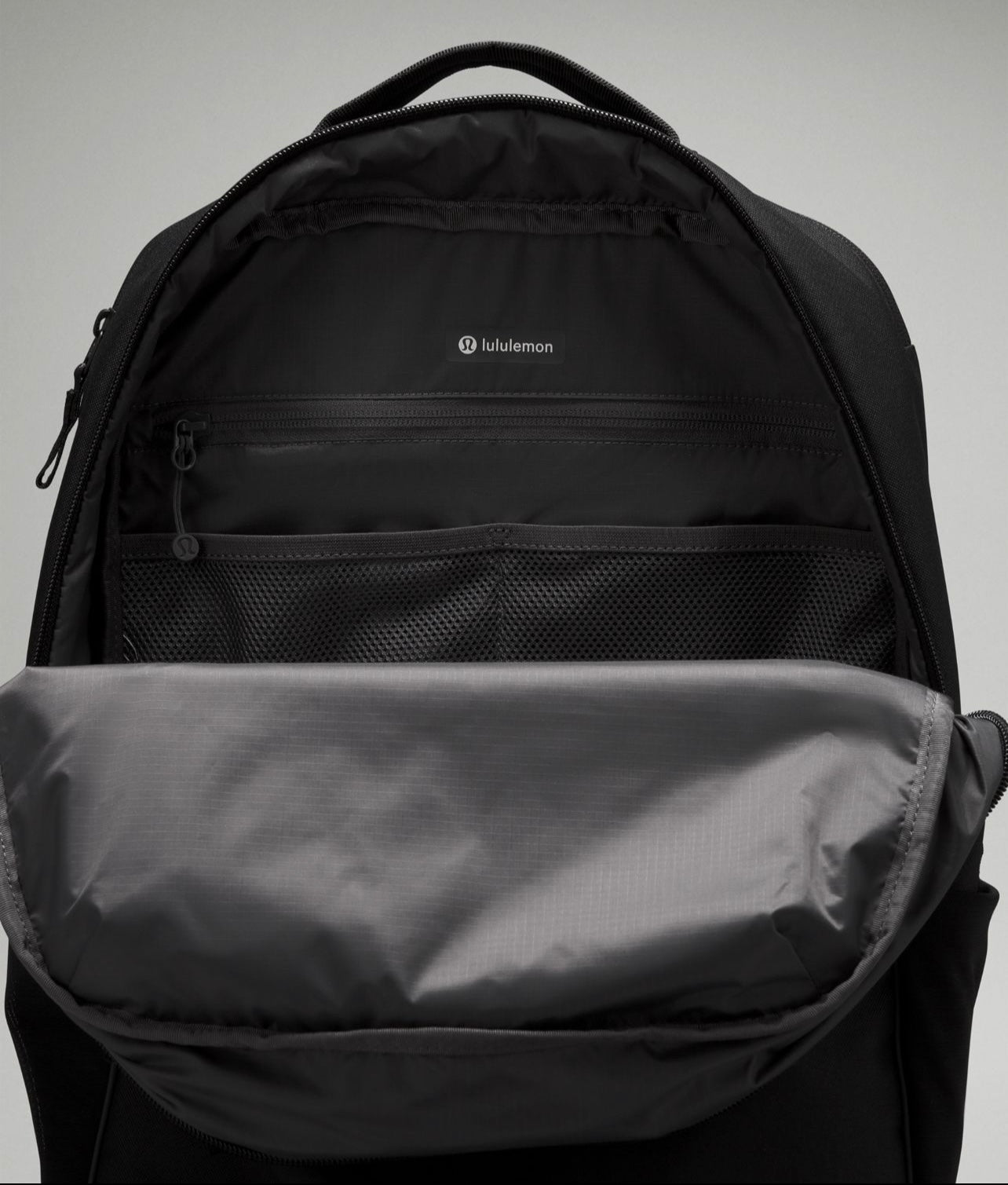 Lululemon Double Zip Backpack Black New With Tags 22L
