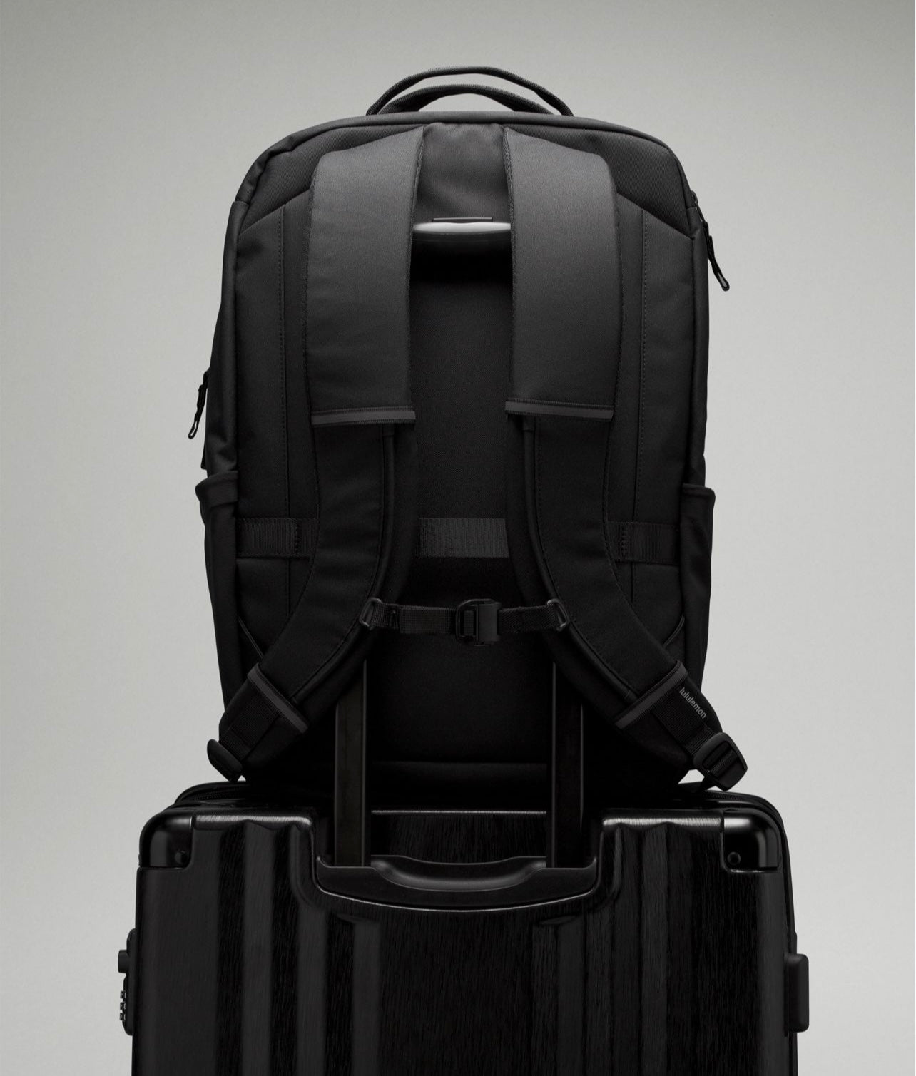 Lululemon Double Zip Backpack Black New With Tags 22L