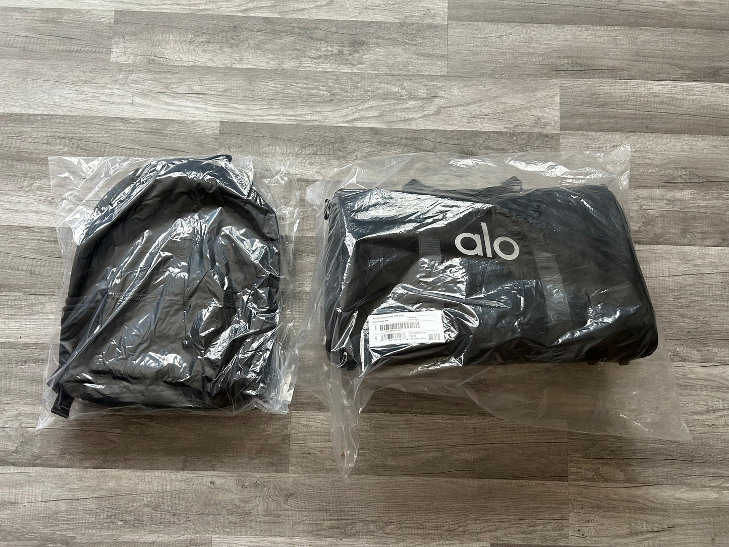 Alo Yoga Bundle Stow Backpack and Traverse Duffle Bag New With Tags