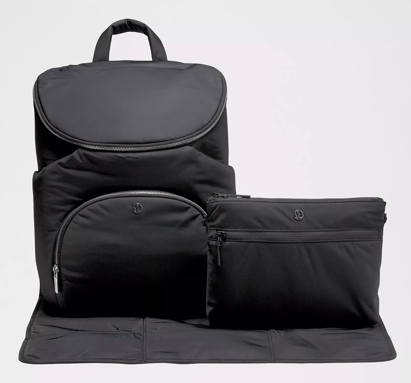 Lululemon Parent Backpack Black New With Tags 17L