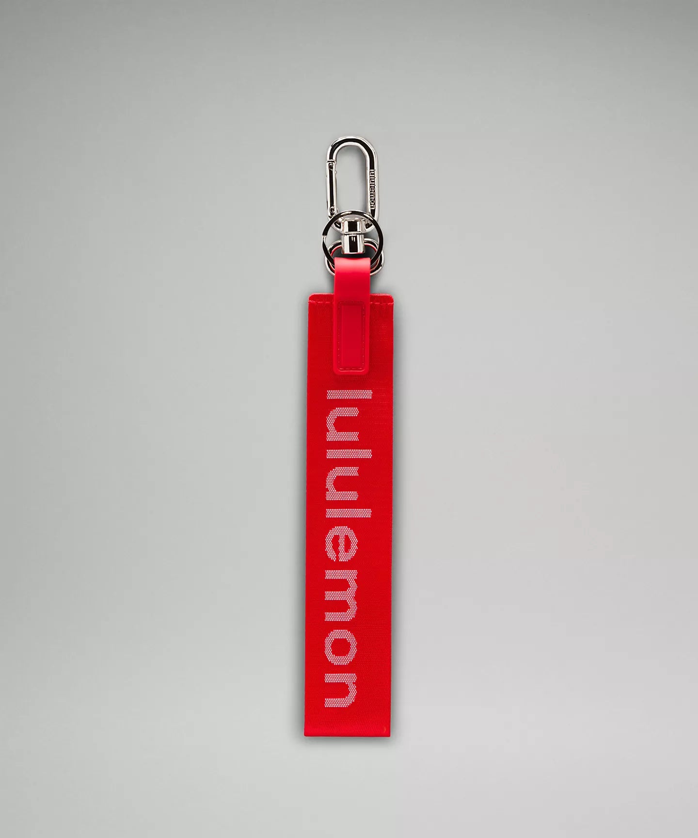 Lululemon Never Lost Keychain Red White New With Tags