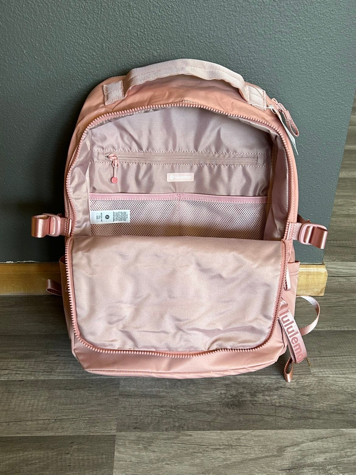 Lululemon Backpack New Crew Pink New With Tags 22L