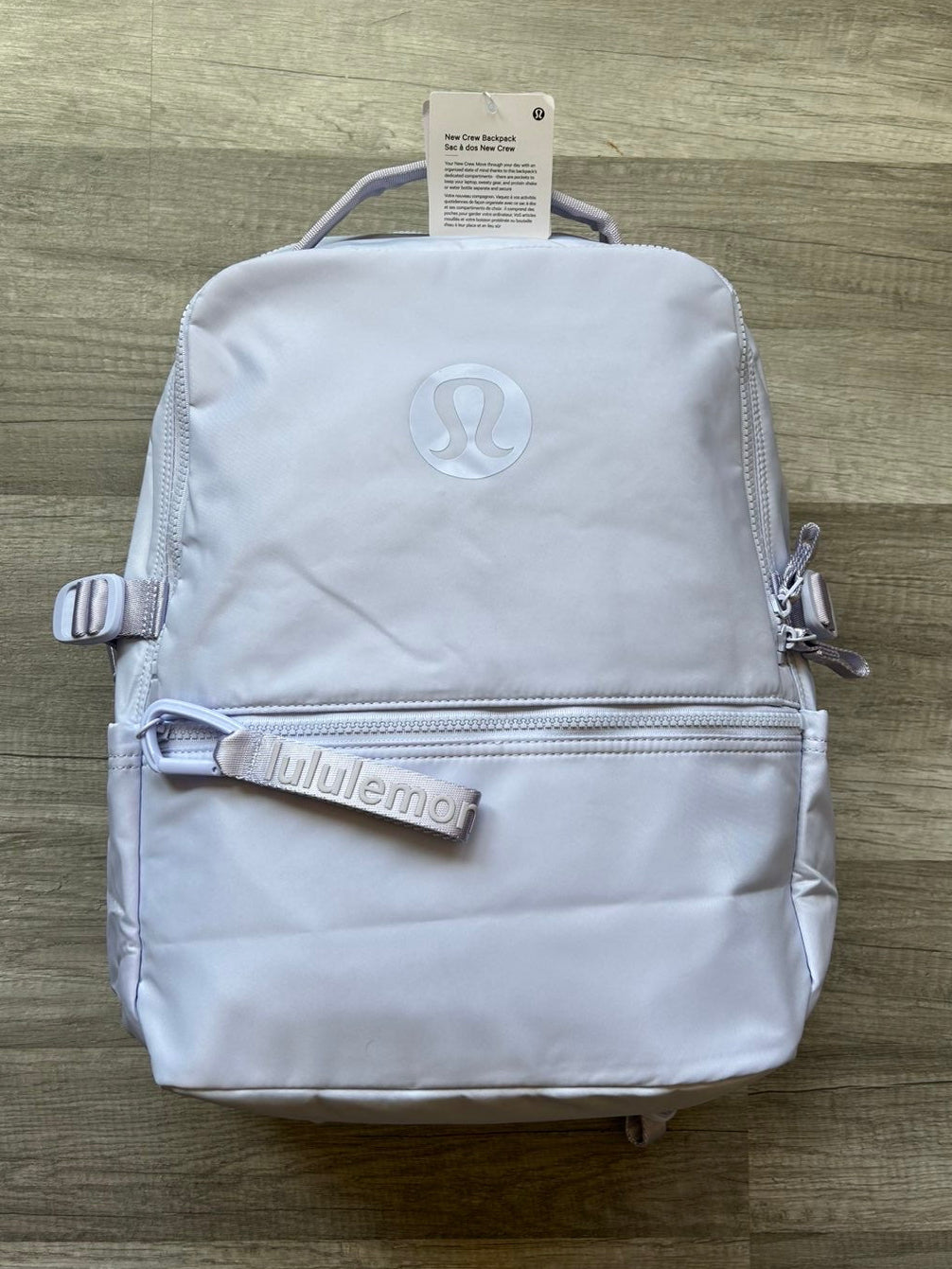 Lululemon Backpack New Crew Serene Blue New With Tags 22L