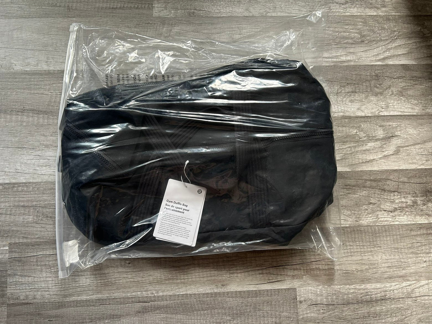 Lululemon 3-in-1 Gym Duffle Bag Black New With Tags 30L