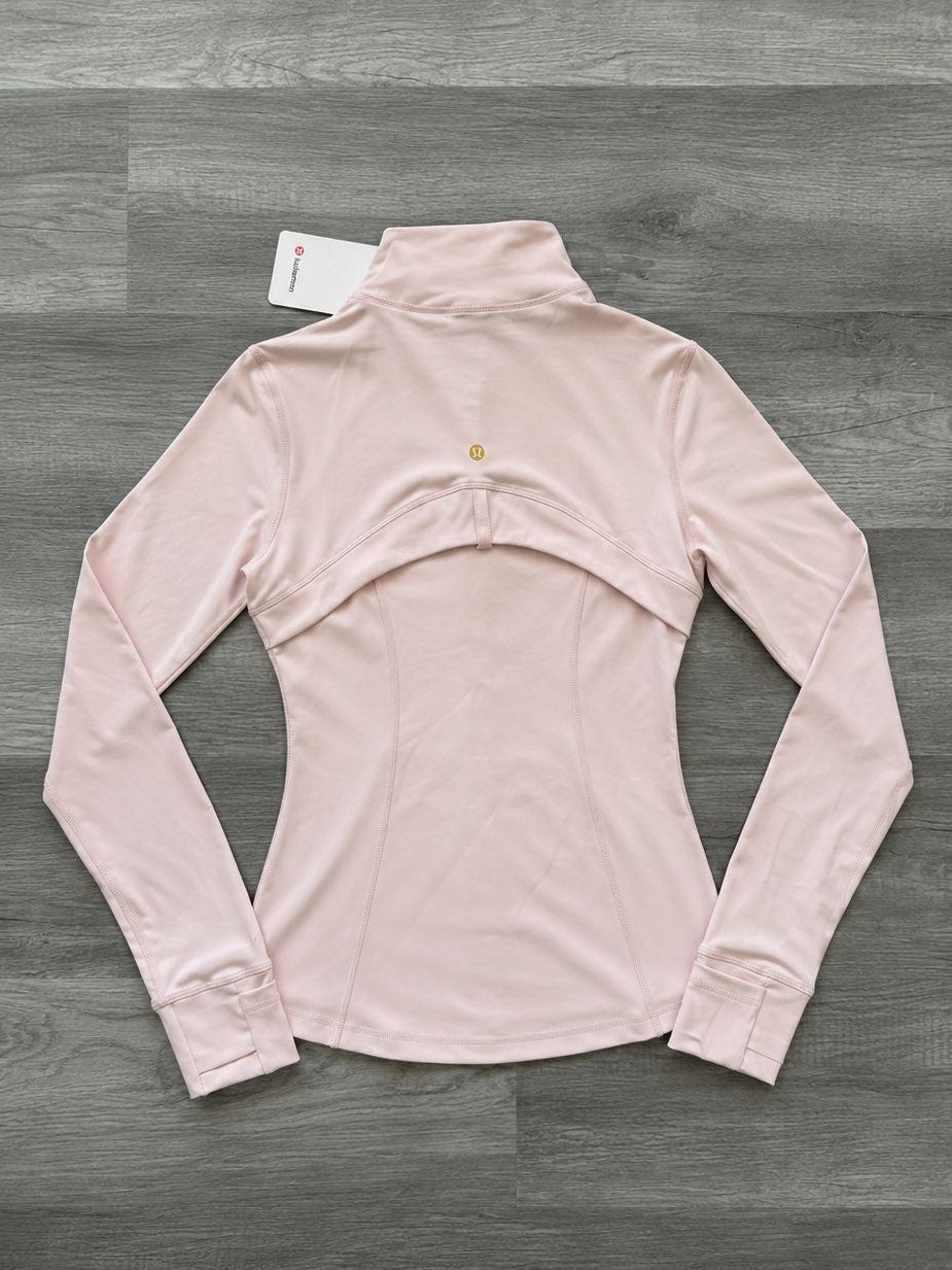 Lululemon Define Jacket Nulu Pink Zipper Size 6 Small New With Tags