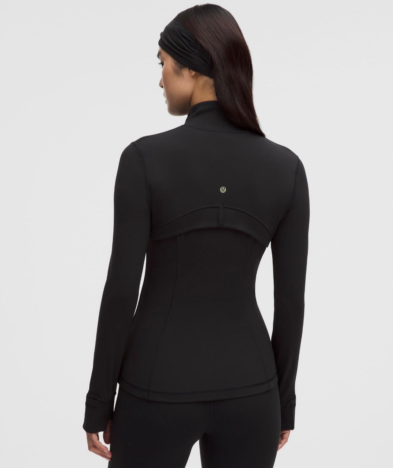Lululemon Define Jacket Nulu Black and Gold Zipper Size 6 Small New With Tags