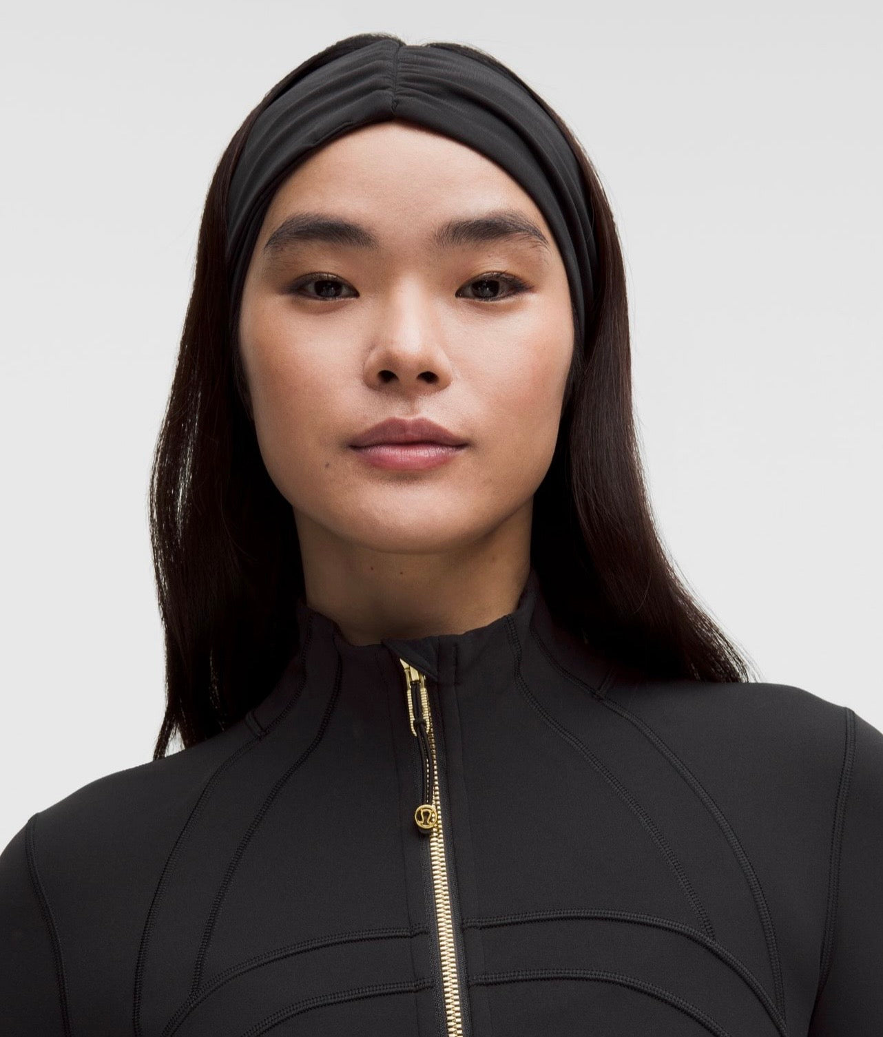 Lululemon Define Jacket Nulu Black and Gold Zipper Size 6 Small New With Tags