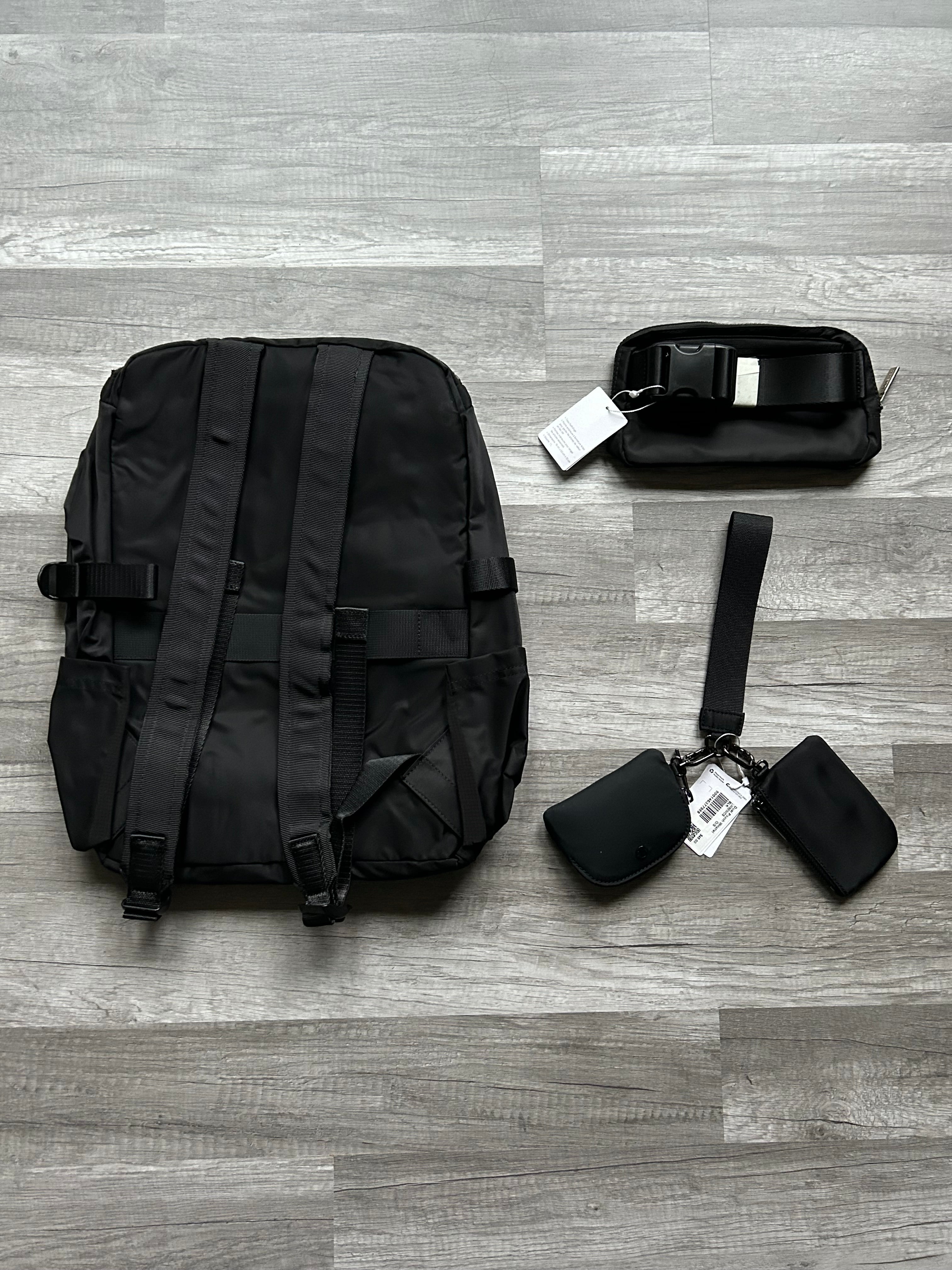 Lululemon Bundle New Crew Backpack Everywhere Belt Bag Dual