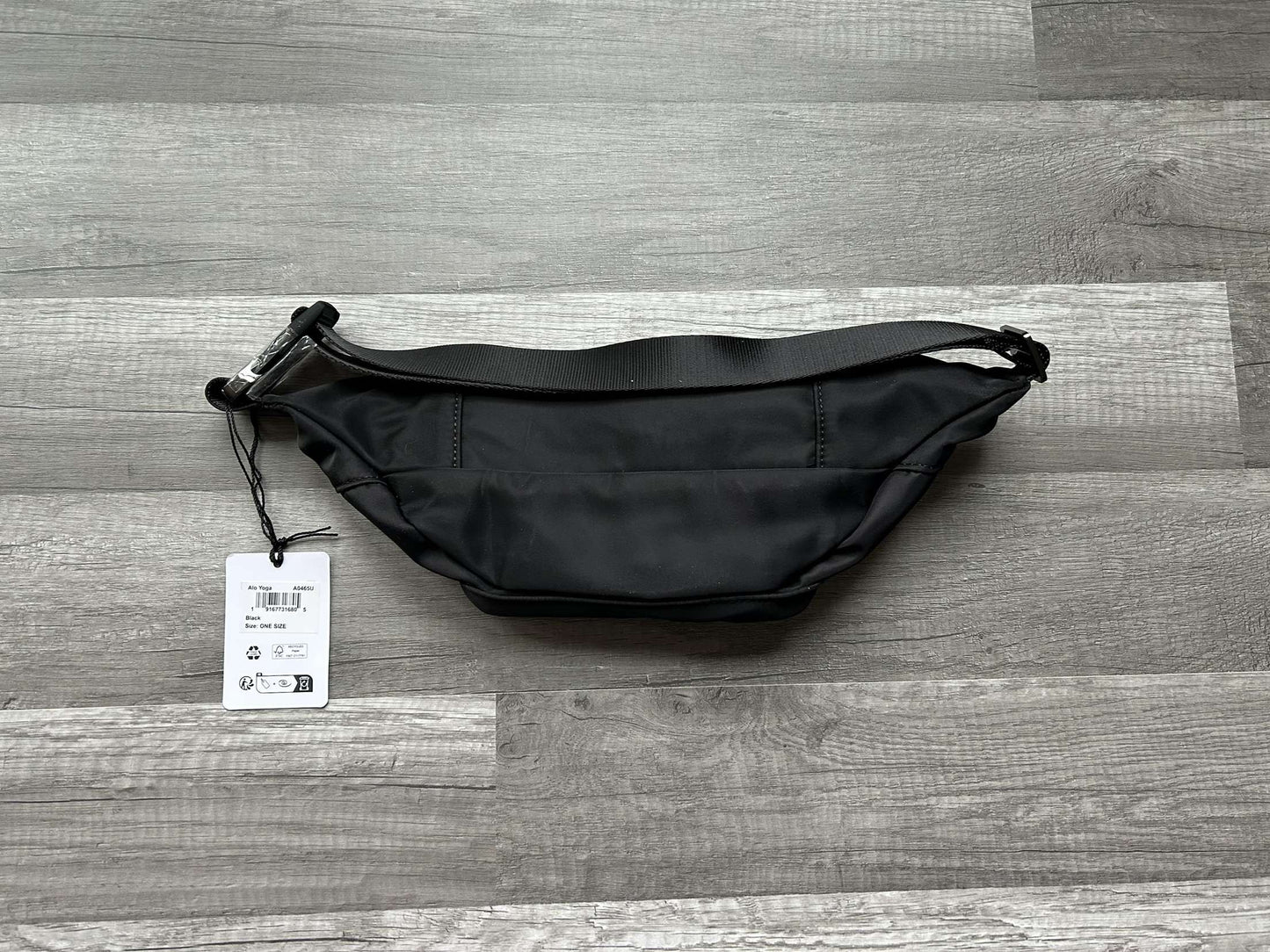 Alo Yoga Explorer Fanny Pack Black New With Tags 3L