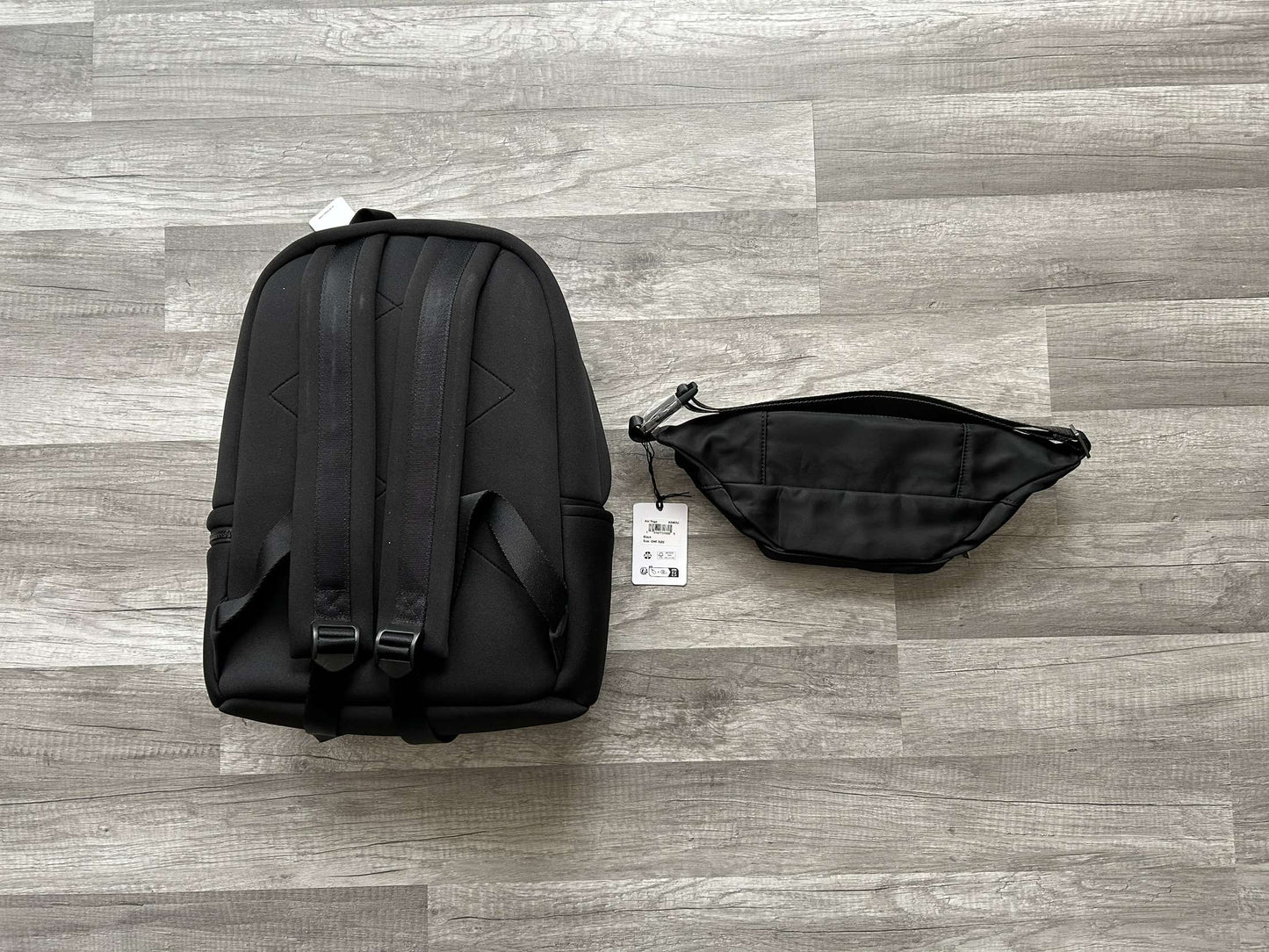 Alo Yoga Bundle Stow Backpack and Explorer Fanny Pack New With Tags