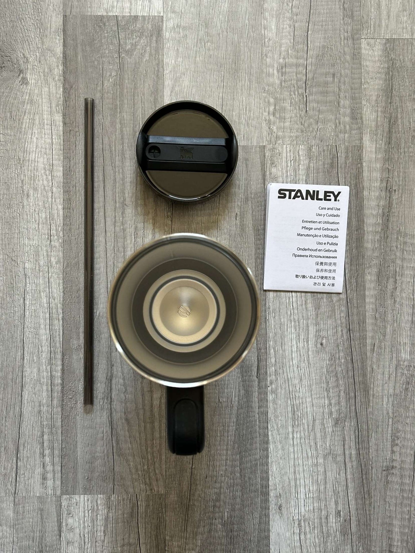 Stanley Tumbler 40oz Quencher H2.0 Flowstate Black Stanley Cup