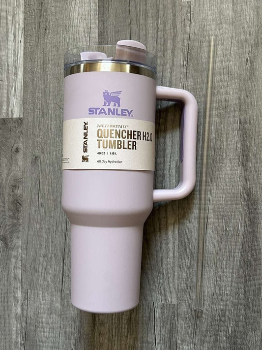 Stanley Tumbler 40oz Quencher H2.0 Flowstate Orchid Purple Stanley Cup