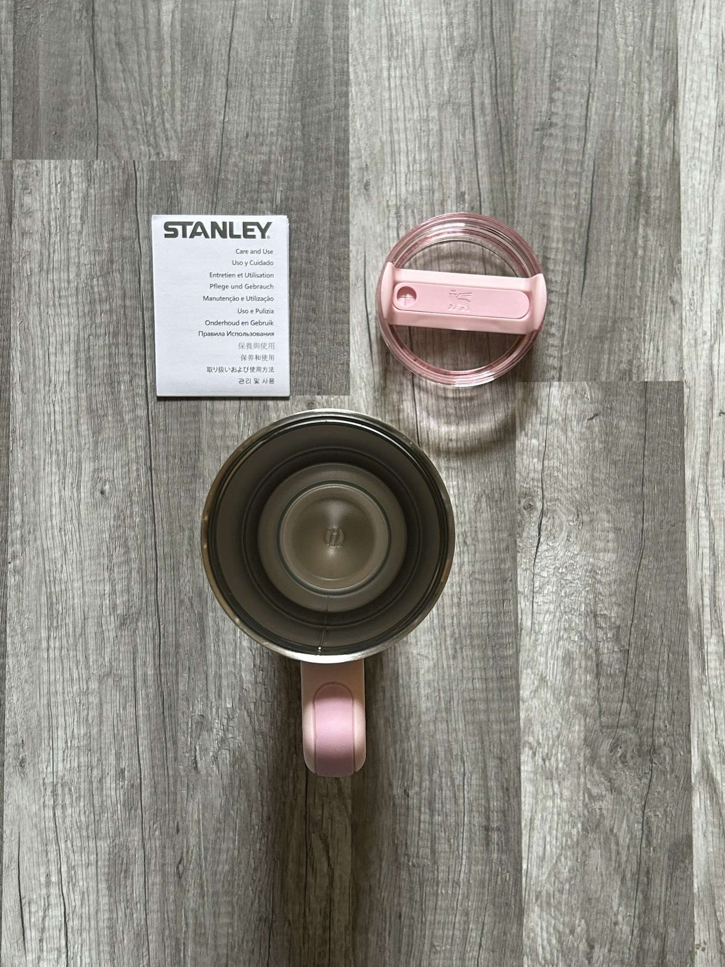 Love Shack Fancy Stanley Tumbler 40oz Stanley Rosa Beaux Pink