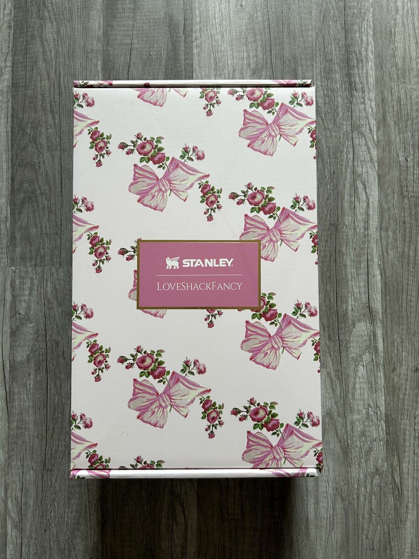 Love Shack Fancy Stanley Tumbler 40oz Stanley Rosa Beaux Pink