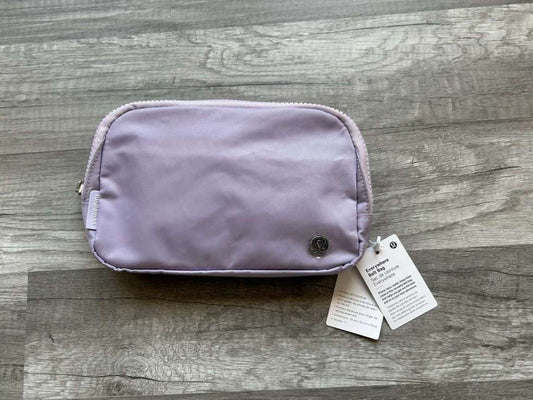 Lululemon Everywhere Belt Bag Purple Wordmark New With Tags 1L