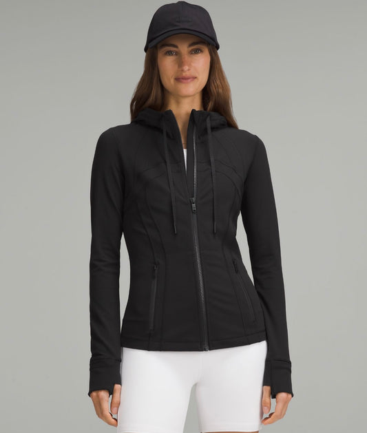 Lululemon Define Jacket Hooded Nulu Black Size 6 Small