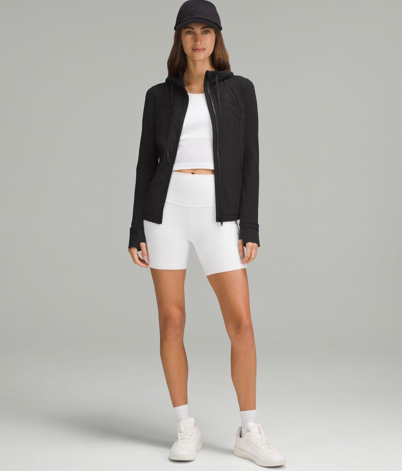 Lululemon Define Jacket Hooded Nulu Black Size 6 Small
