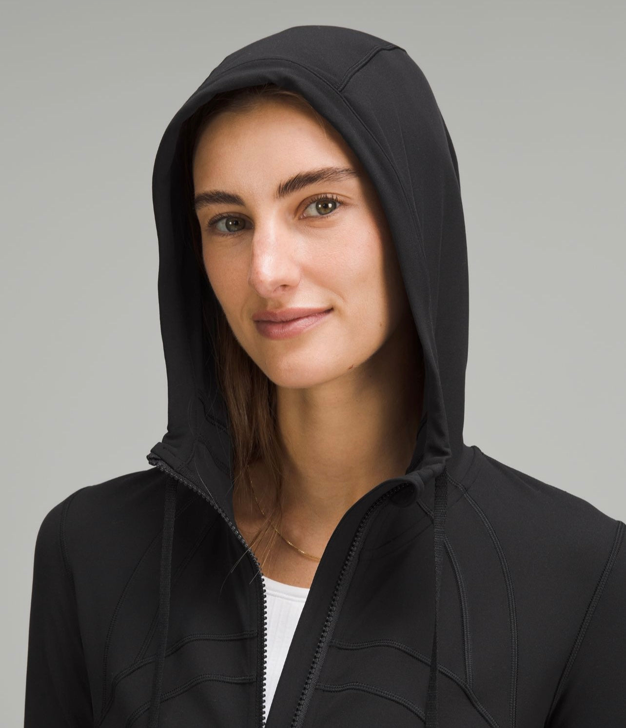Lululemon Define Jacket Hooded Nulu Black Size 6 Small