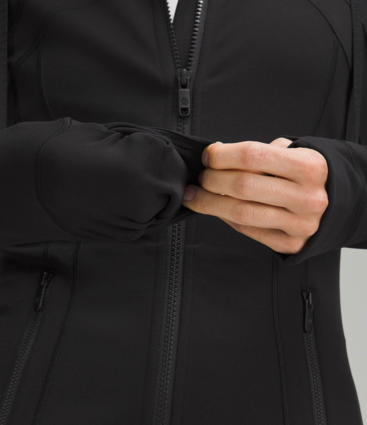 Lululemon Define Jacket Hooded Nulu Black Size 6 Small