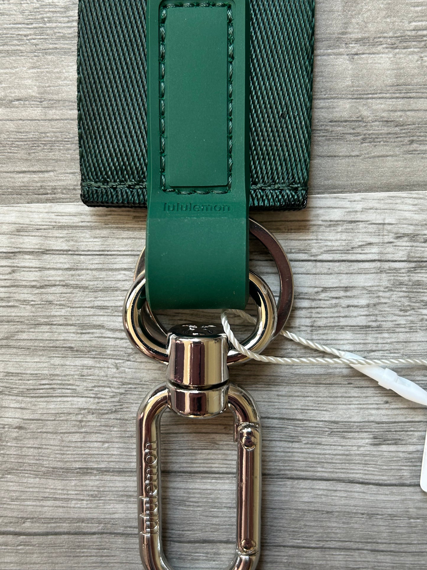 Lululemon Never Lost Keychain Green Yellow New With Tags