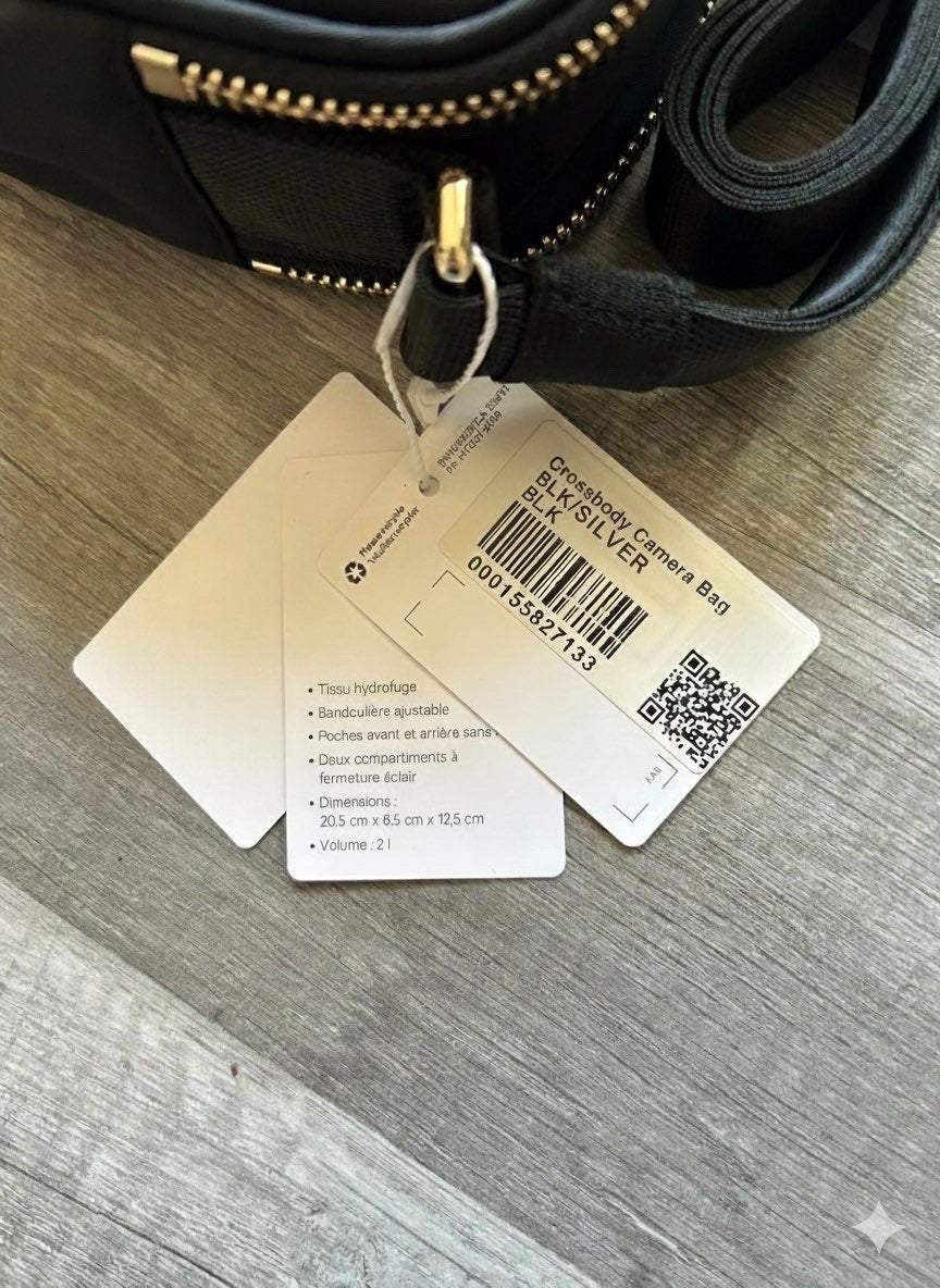 Lululemon Crossbody Camera Bag Black New With Tags 2L