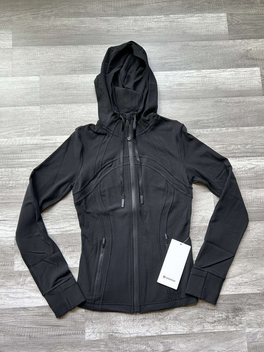 Lululemon Define Jacket Hooded Nulu Black Size 6 Small New With Tags