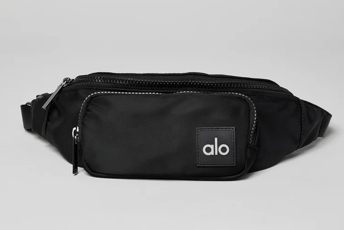 Alo Yoga Explorer Fanny Pack Black New With Tags 3L