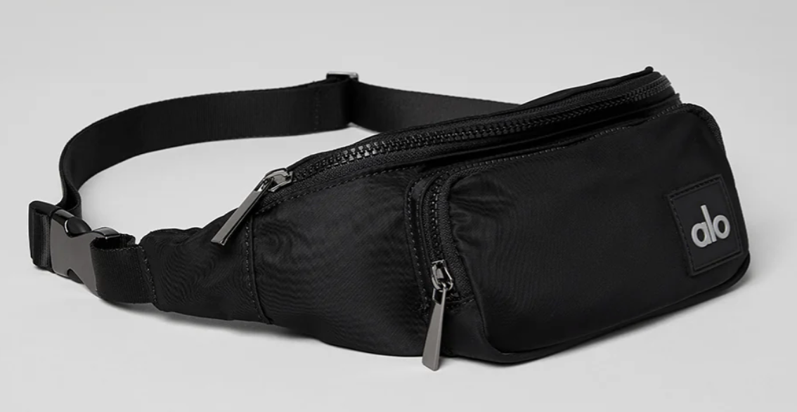 ＊ALO Yoga＊ Fanny Pack - Black Sheer Fanny Pack - Black | ALO
