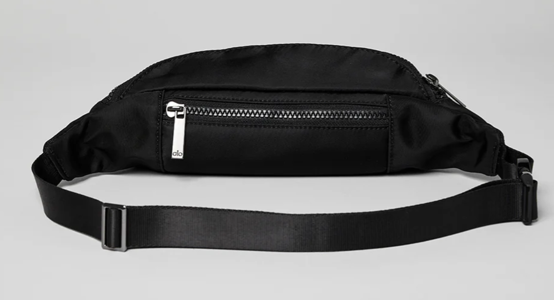 Alo Yoga Explorer Fanny Pack Black New With Tags 3L