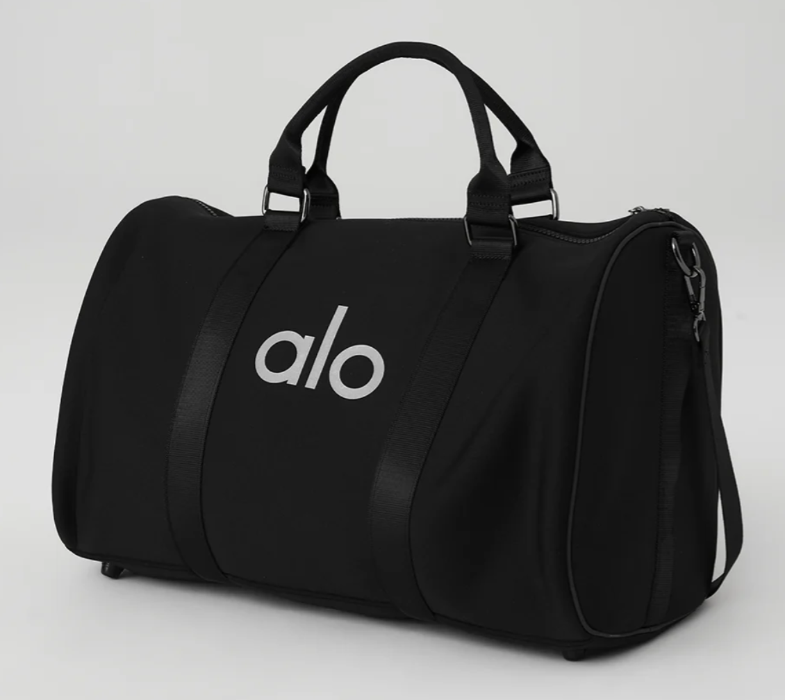 Alo Yoga Traverse Duffle Bag Black New With Tags