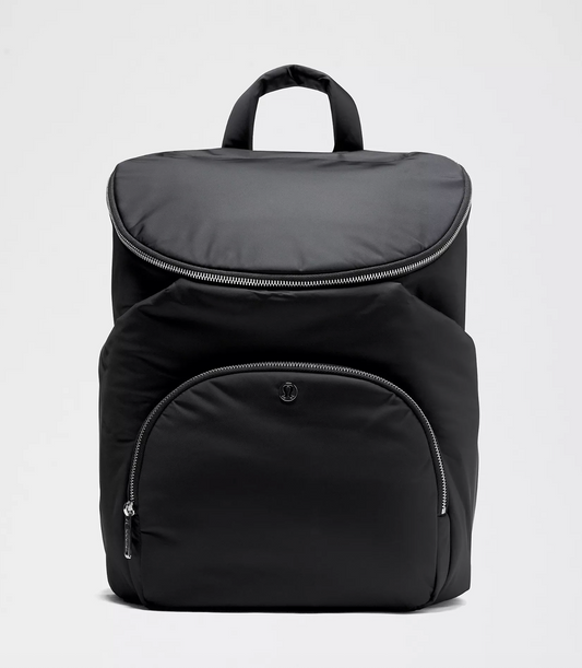 Lululemon Parent Backpack Black New With Tags 17L