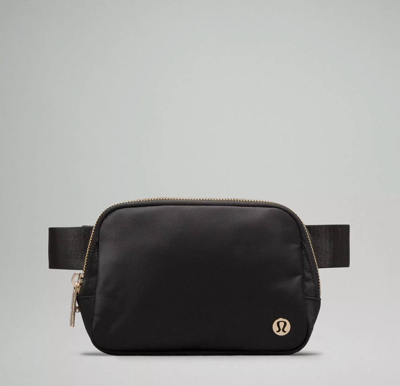 Lululemon Everywhere Belt Bag Black and Gold Hardware New With Tags 1L
