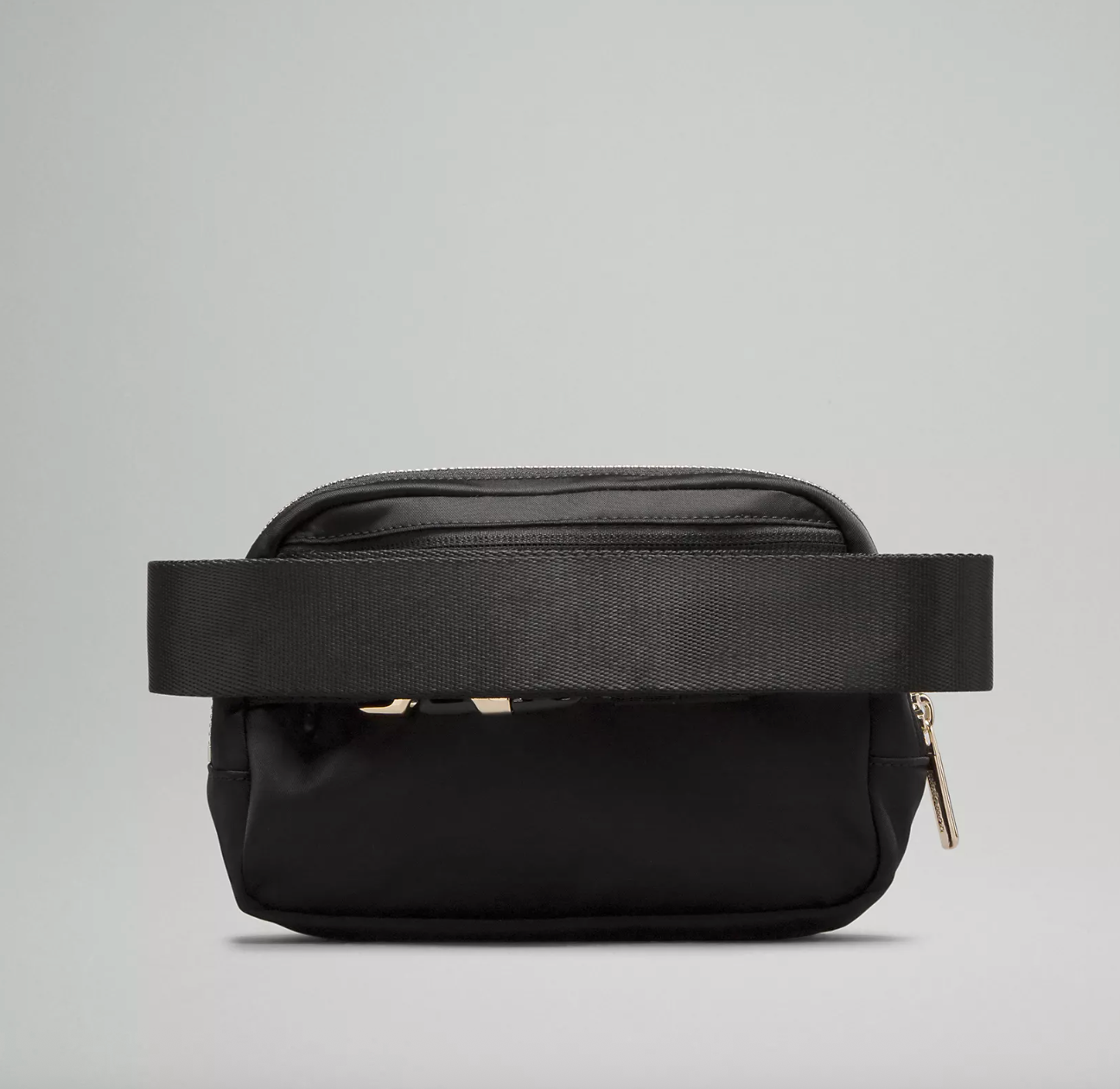 Lululemon Everywhere Belt Bag Black and Gold Hardware New With Tags 1L