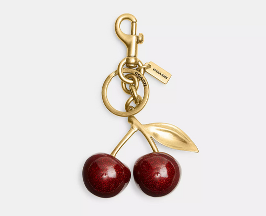 Coach Cherry Bag Charm Apple Red Brand New