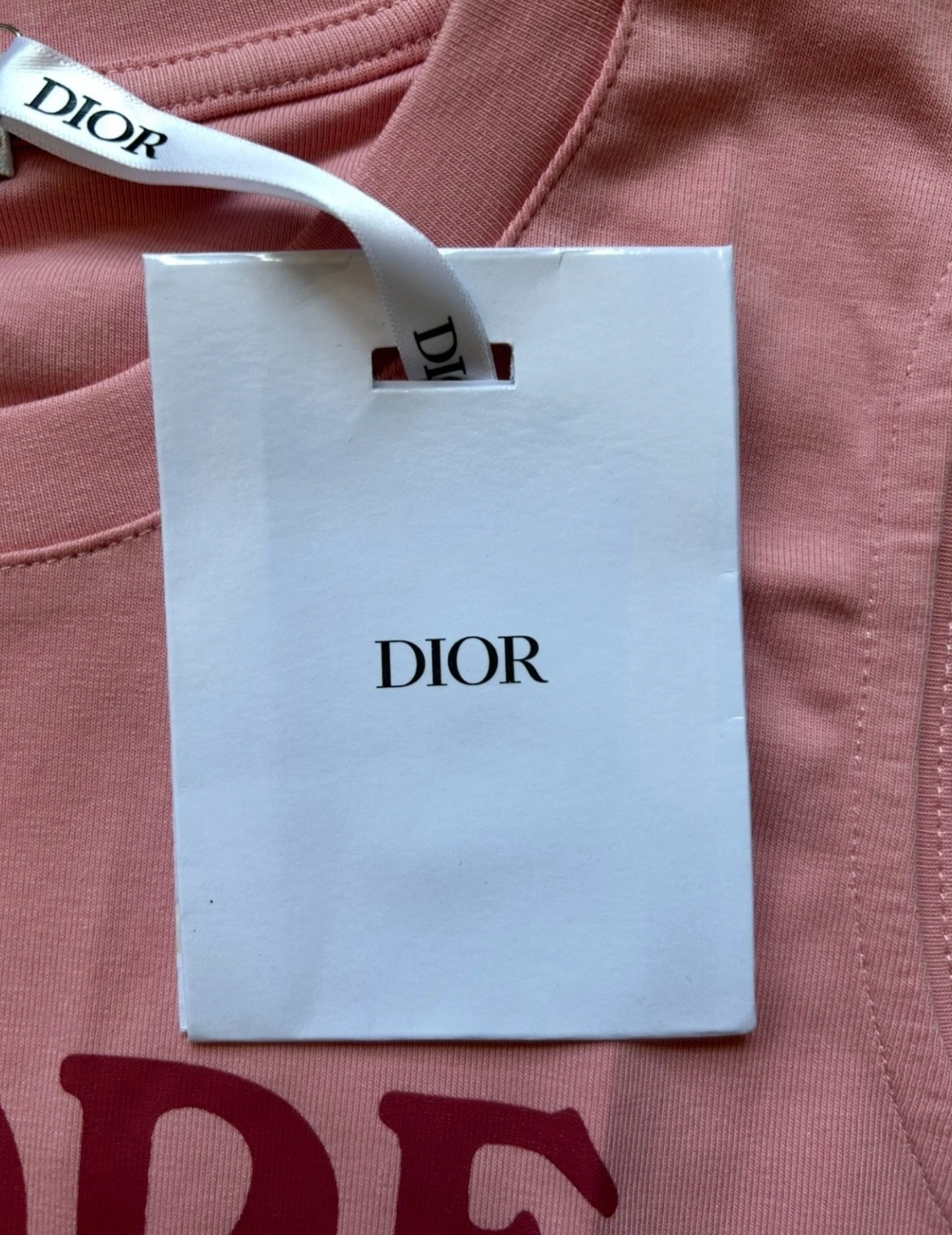 Christian Dior J’Adore Dior Tank Top Cami World Champion 1947 Pink