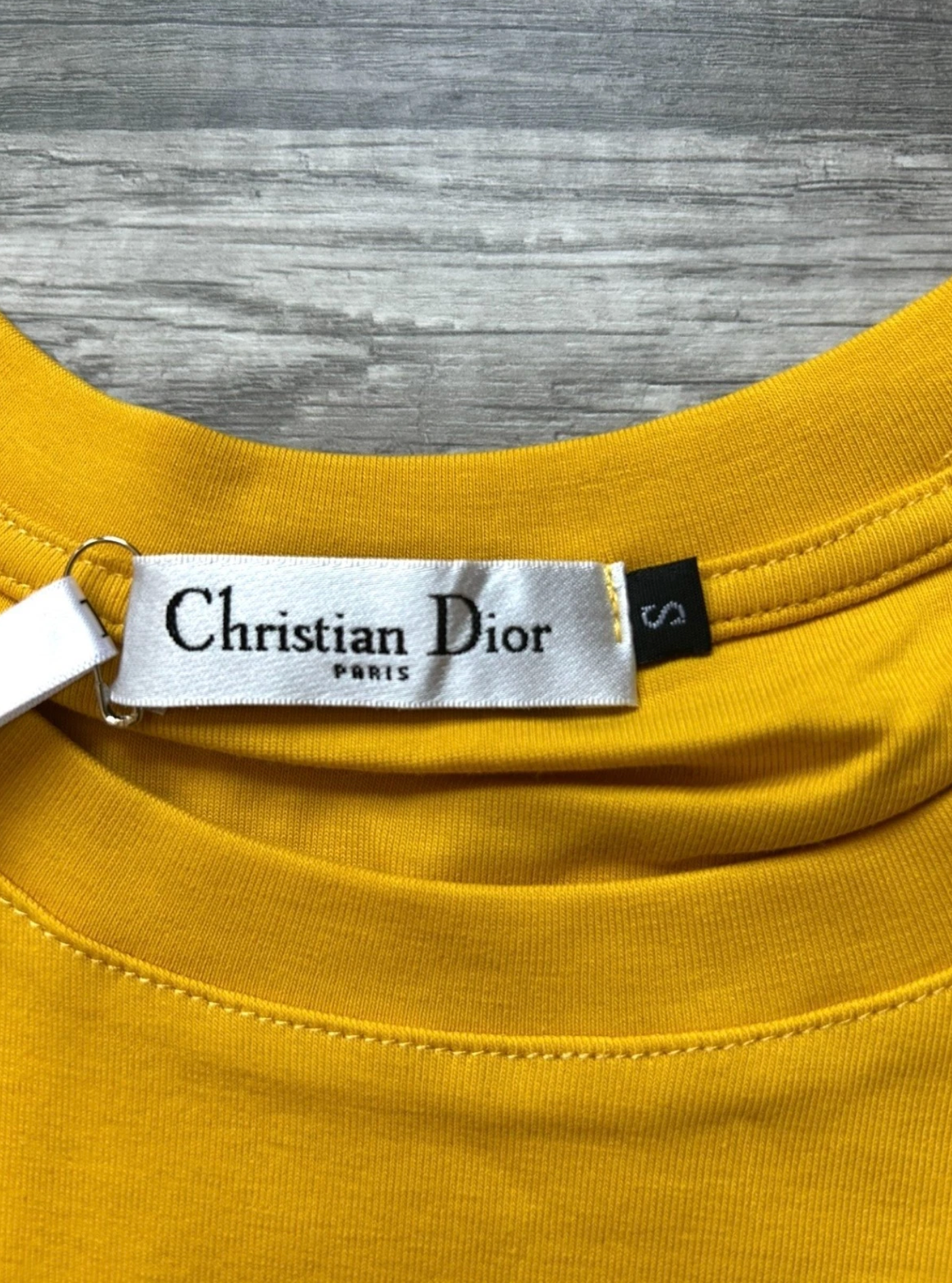 Christian Dior J’Adore Dior Tank Top Cami World Champion 1947 Yellow