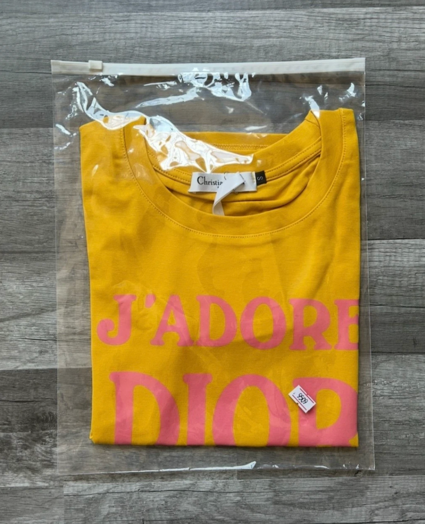 Christian Dior J’Adore Dior Tank Top Cami World Champion 1947 Yellow