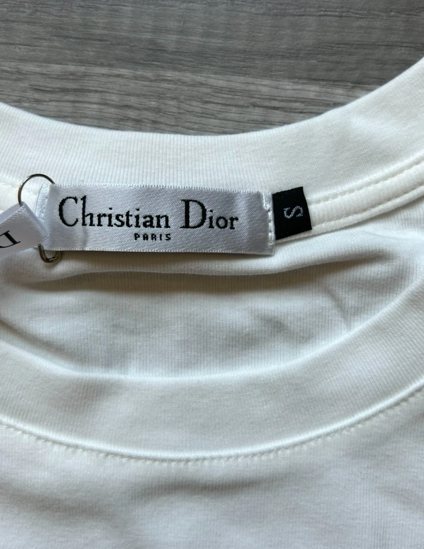 Christian Dior J’Adore Dior Tank Top Cami World Champion 1947 White and Black