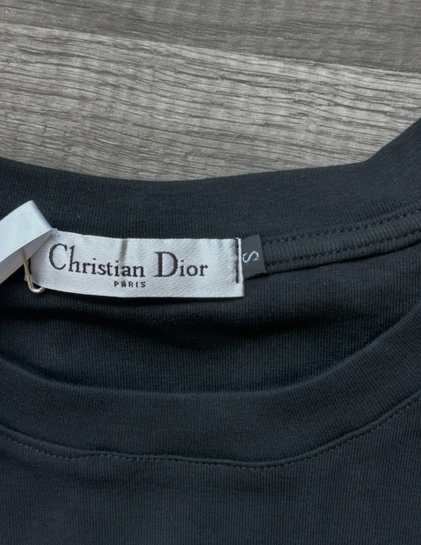 Christian Dior J’Adore Dior Tank Top Cami World Champion 1947 Black and White