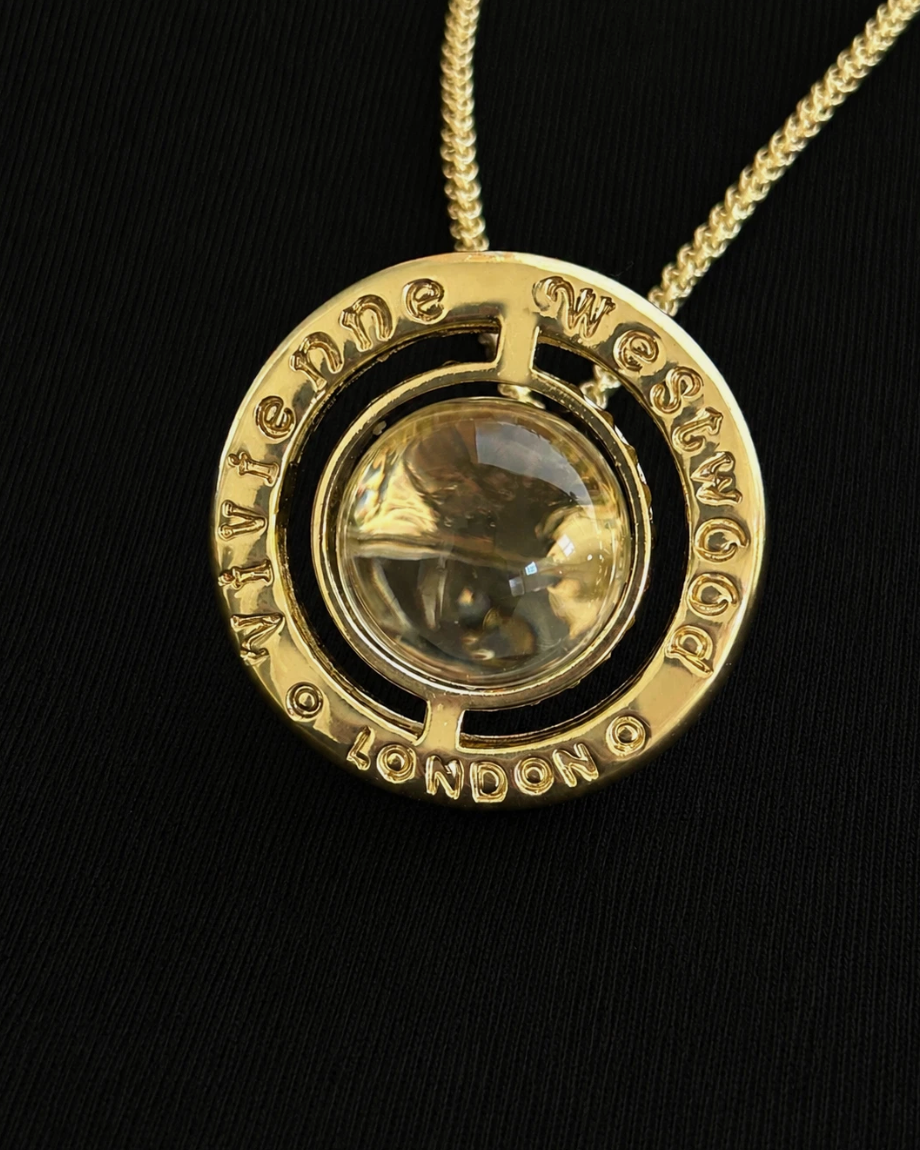 Vivienne Westwood Orb Necklace Pendant Gold Brand New
