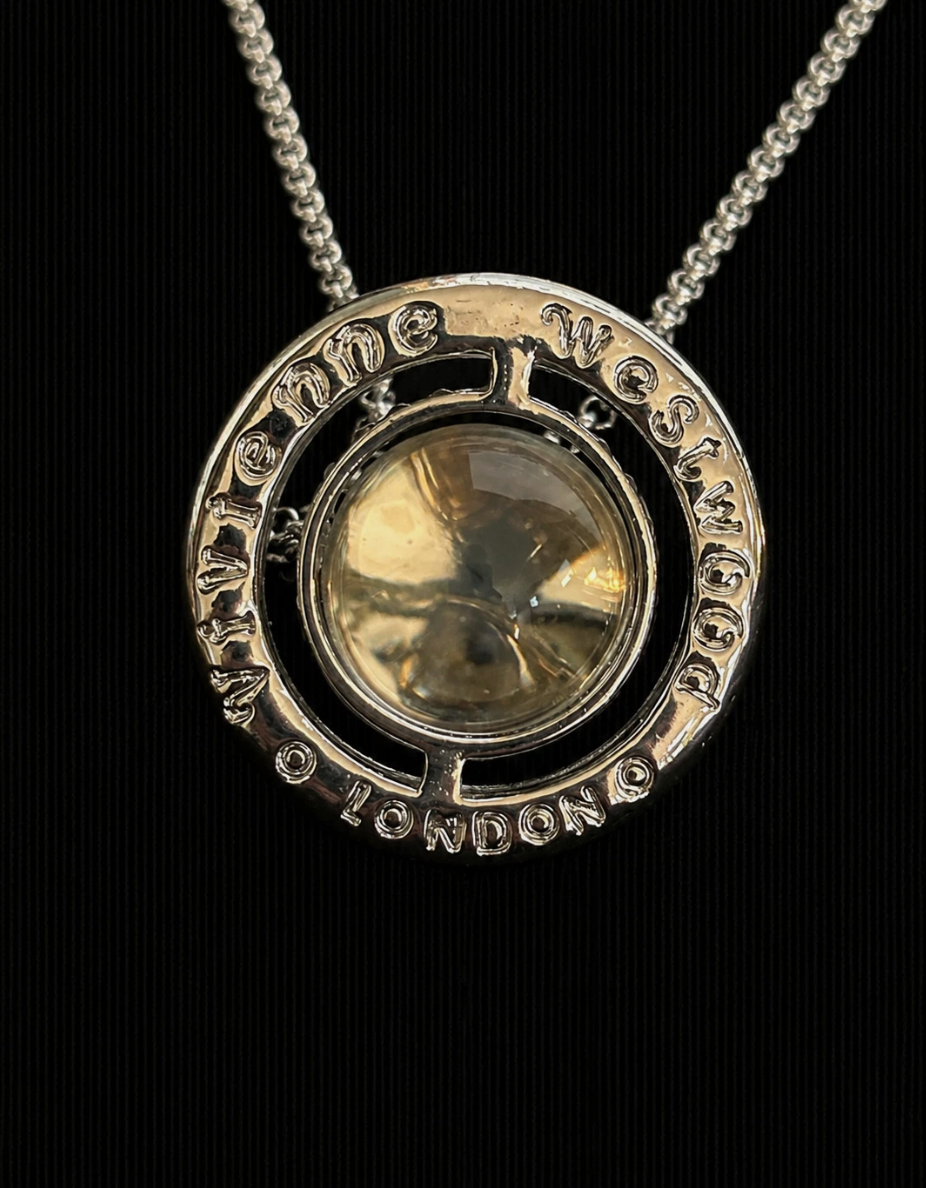 Vivienne Westwood Orb Necklace Pendant Silver Brand New