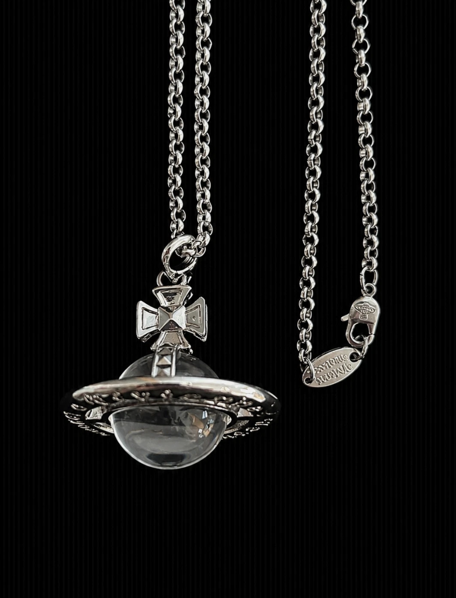 Vivienne Westwood Orb Necklace Pendant Silver Brand New