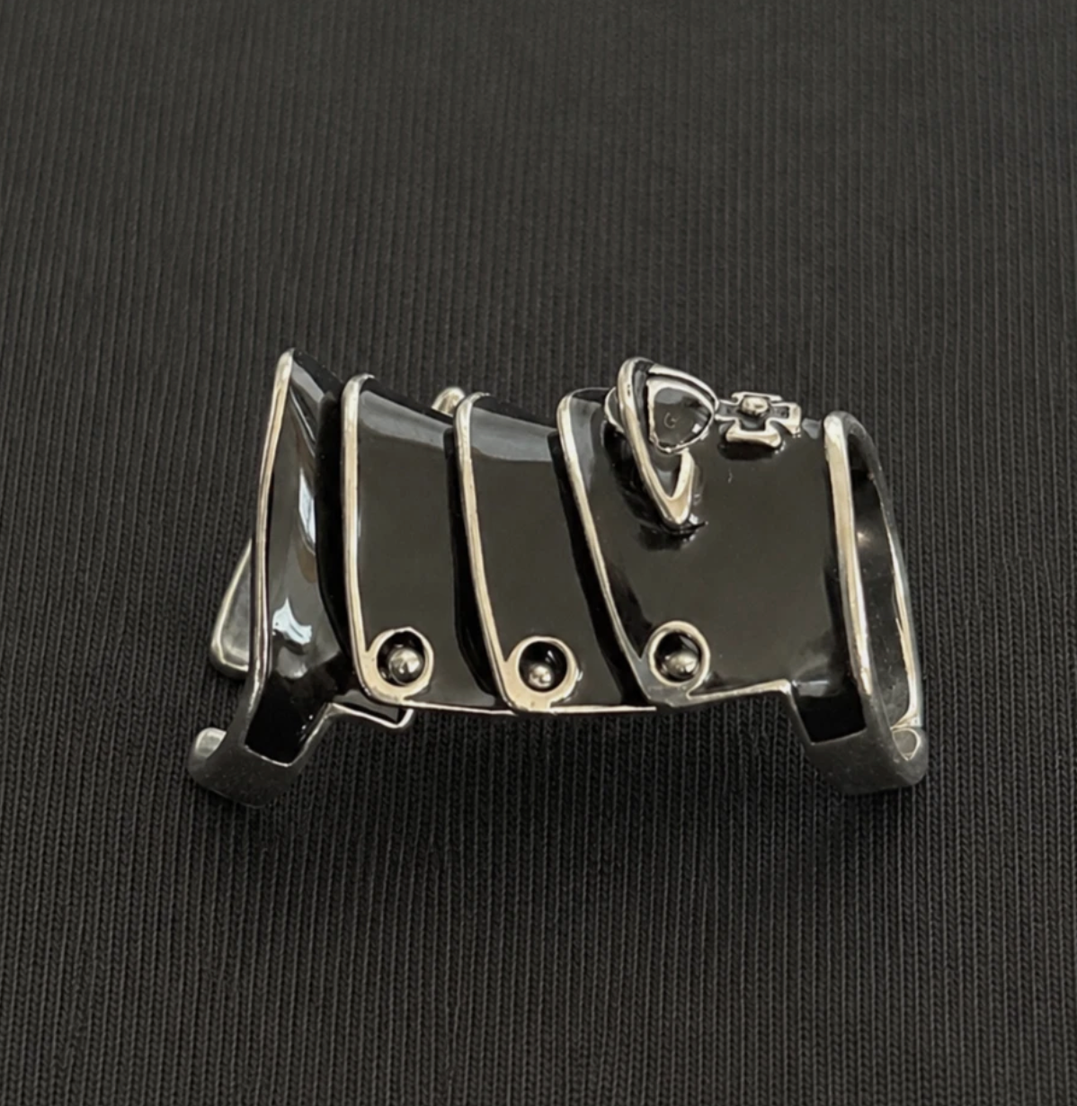 Vivienne Westwood Armor Ring Black Brand New