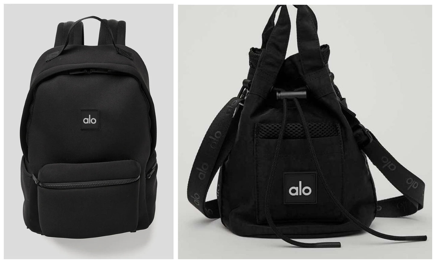Alo Yoga Bundle Stow Backpack Crossbody Bucket Bag New With Tags